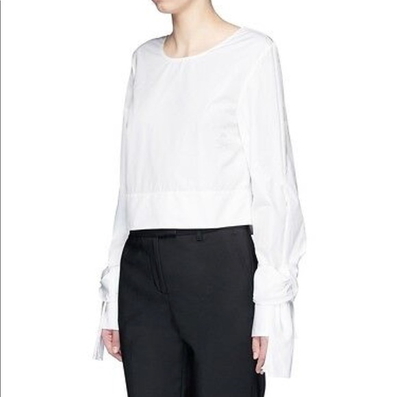 3.1 Phillip Lim Tops - NEW! 3.1 Philip Lim white wrist tie top size 10